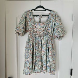 Babydoll Floral Dress